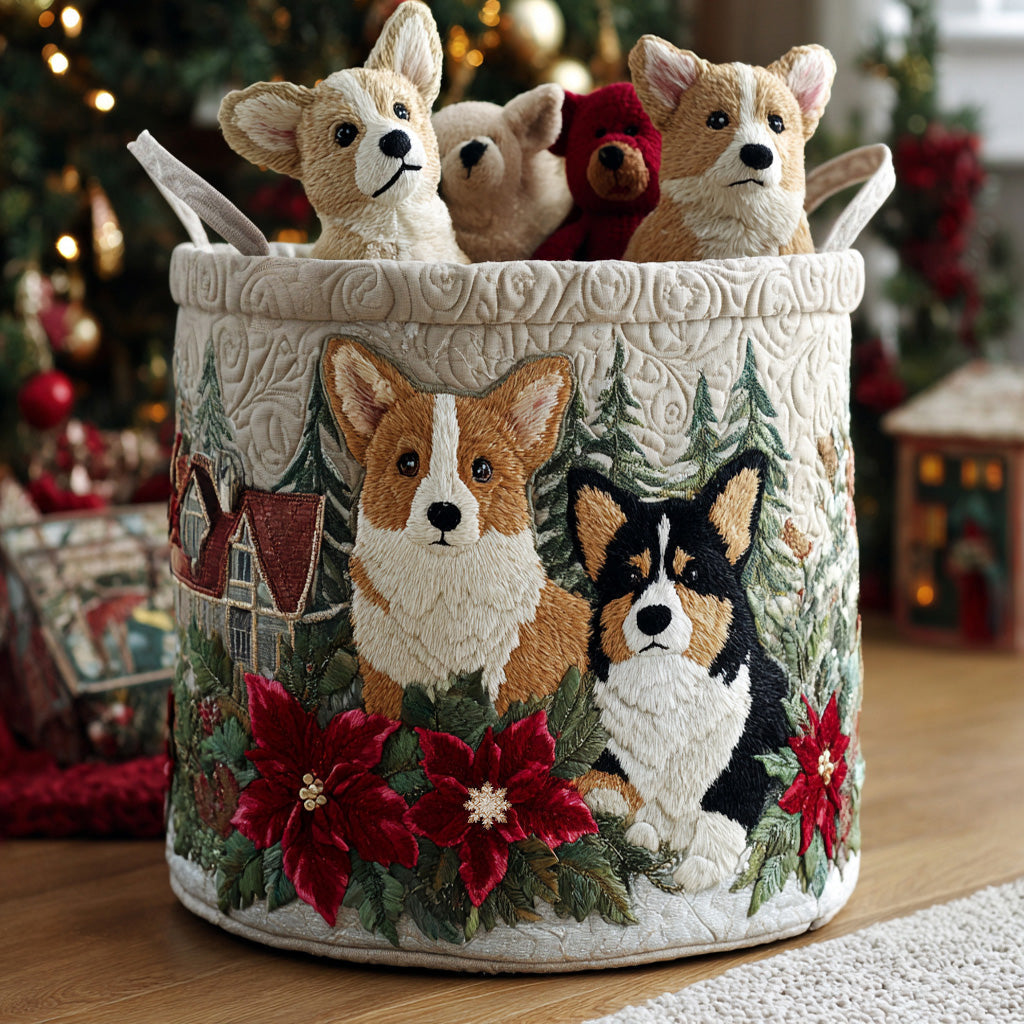 コーギーのクリスマス
